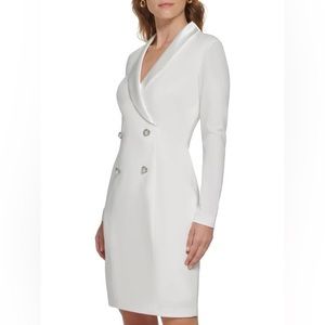 ELIZA J- Cream Tuxedo Blazer Dress (Brand new with tags!)